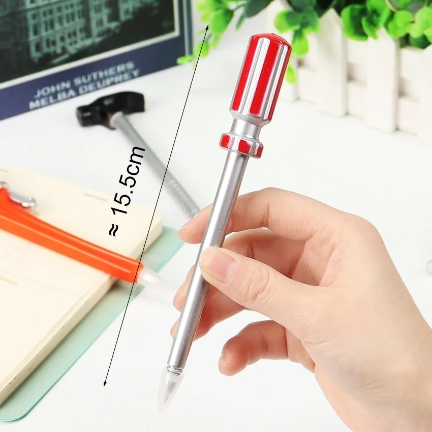 Simulation Hardware Tools Vise Hand Knife Hammer Creative Stationery Ballpoint Pens Pen Office School Supplies Ball Point Pen
