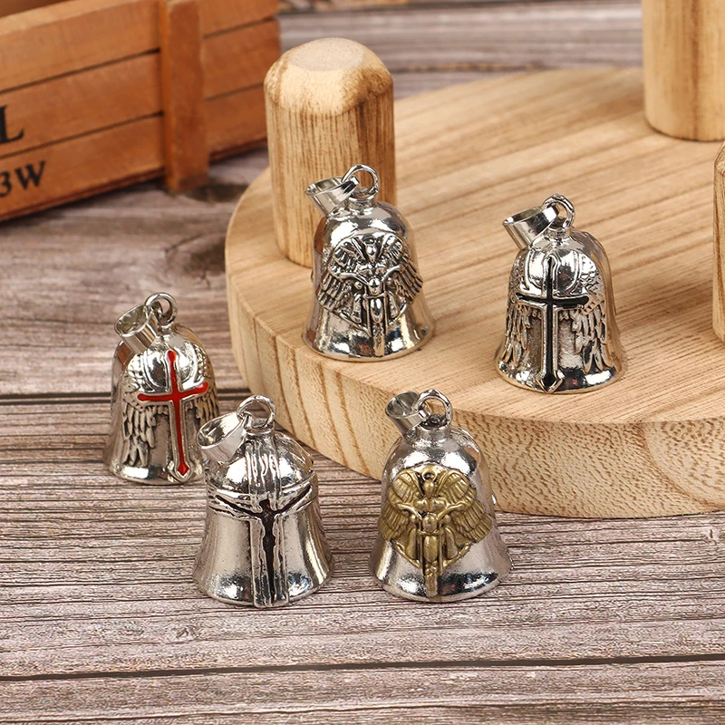 Riding Bell Angel Guardian Biker Riding Bell Portable Motorcycle Accessories For Biker Riders Motorcycle Bicycle Valentine Gift