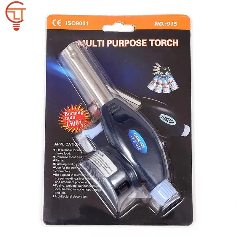 Torch 915 Butane Burner Welding Gas Torch Outdoor Camping Picnic BBQ Brazing Gas Soldering