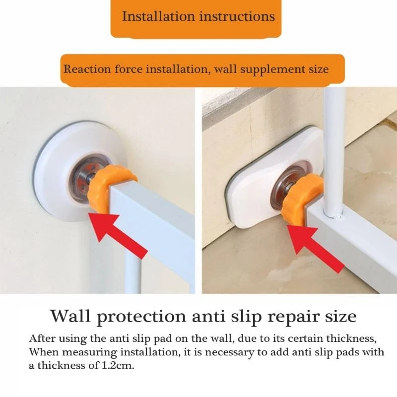 1 Pair Baby Gate Wall Protector Guard Your Wall Baby Gates Pads Protect Indoor Gate Bumpers Protector