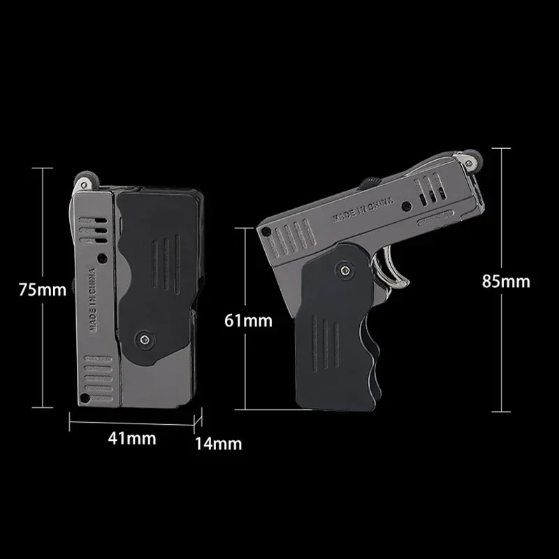 Creative Gun Model Lighter Butane Gas Jet Lighter Flashlight Turbo Spray Gun Blue Flame Cigar Smoking Accessories No Gas
