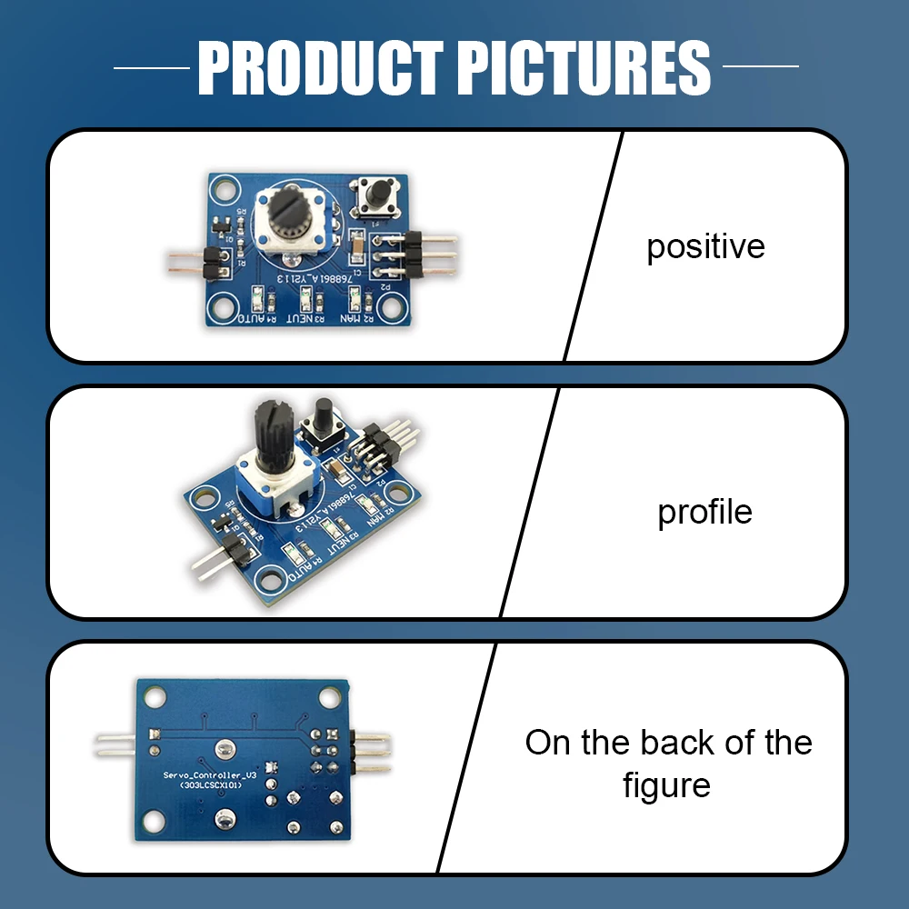 Testeur de Servo RC 3 Modes Anti-Inversion - Pièce Électronique