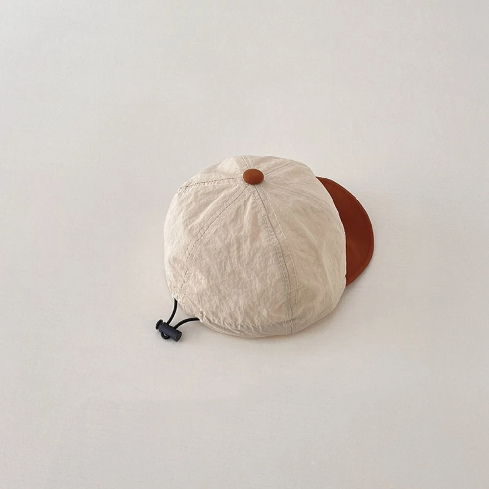 Ins Summer Letter Baseball Cap Quick-drying Thin Baby Peaked Hat Breathable Soft Children Visors Cap