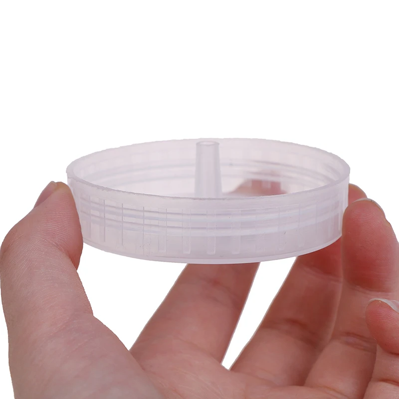10pcs 63mm Tissue Culture Bottle Cap Breathable Film Cover High Temperature Resistant Special Cap Bottle Lids Garden Supplies
