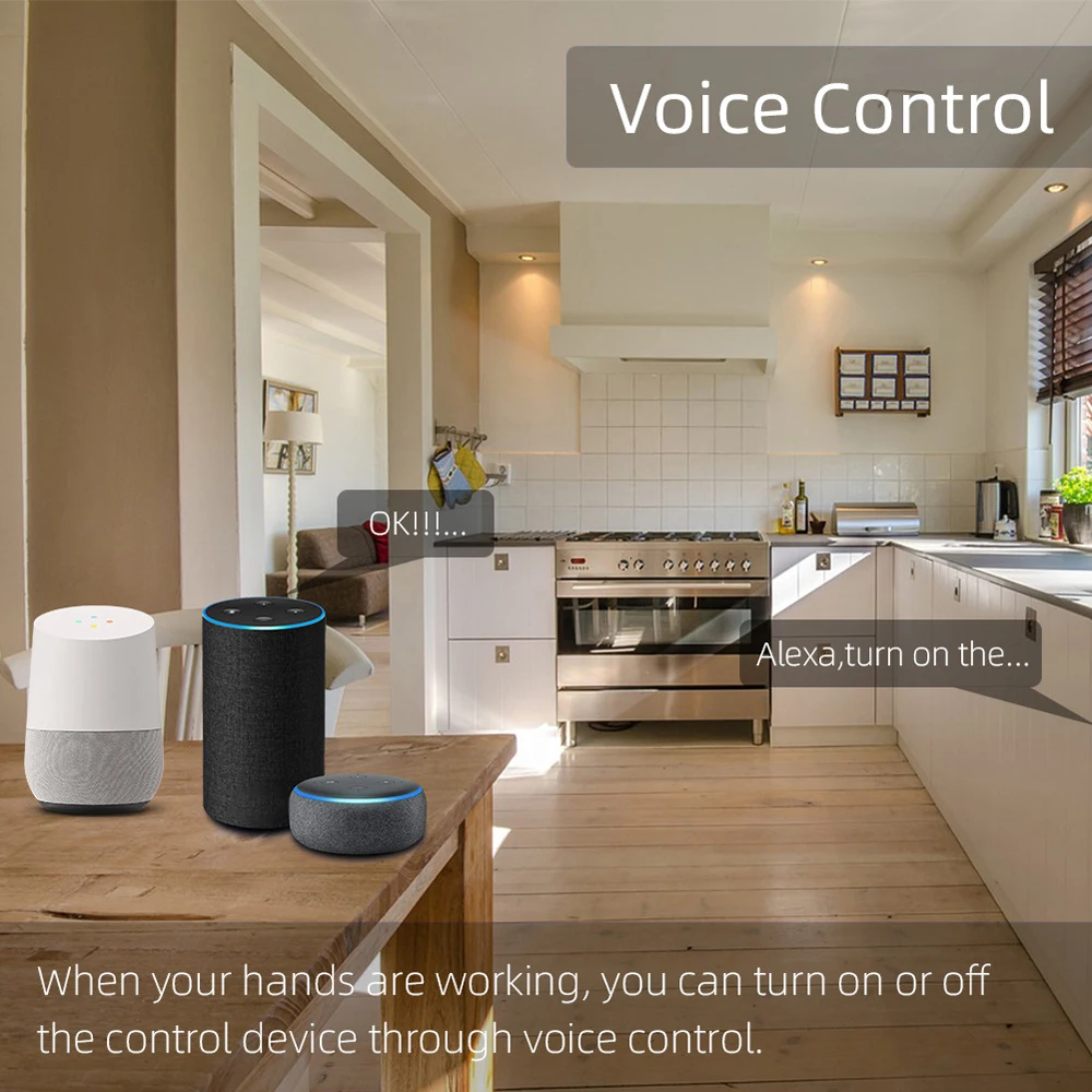 Circuit Breaker Tuya WiFi Smart Single-Phase Energy Meter Auto-Reclosing Protector APP Remote Control Work with Alexa and Google