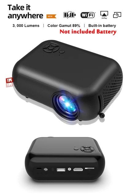 Onirique - Mini Vidéo-Beamer - Projecteur - WiFi - Vidéo - Beamer