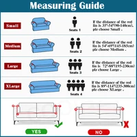 Waterproof Sofa Slipcover Anti Slip Stretch Sofa Covers for Living Room Furniture Protector Couch Cover Pets Dogs Friendly 1pc 2