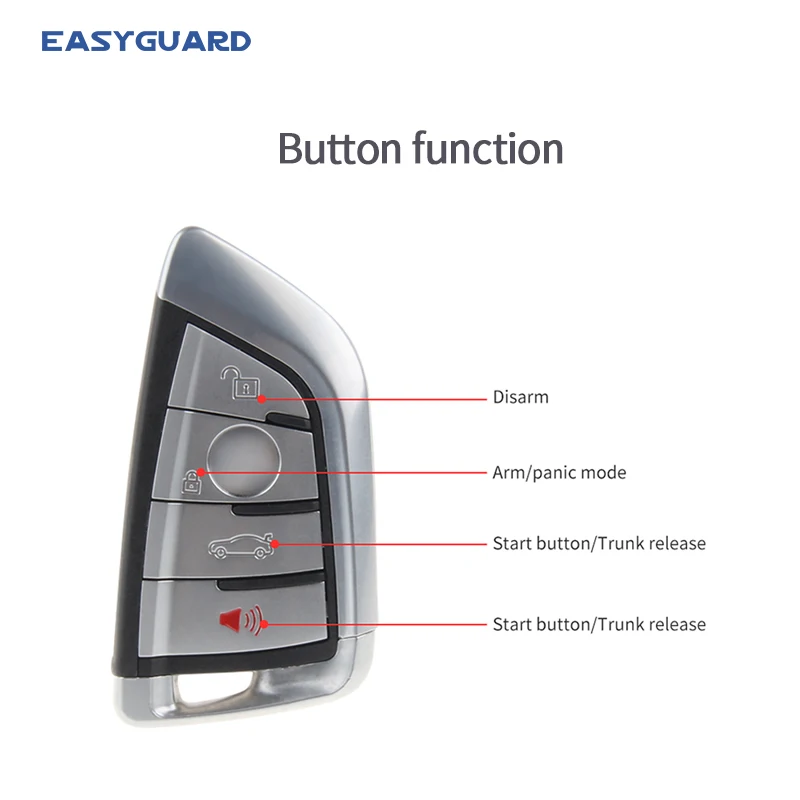 Фото EASYGUARD CAN BUS LCD приложение 4g lte стиль подходит для BMW F10,F06,F12,F13,F11,F18,F07,5 серий, M5,5GT,6 серий PKE дистанционный пусковой комплект №2