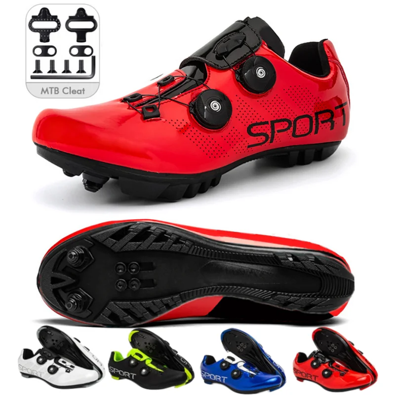 New Men Cycling Shoe Sneaker With Cleat Road Mountain Bike Racing Women
