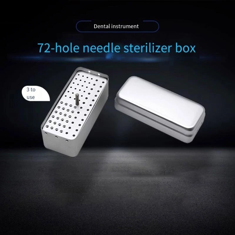 Y4ND Autoclavable Dental Bur Block 72 홀 연마 도구 용 실..