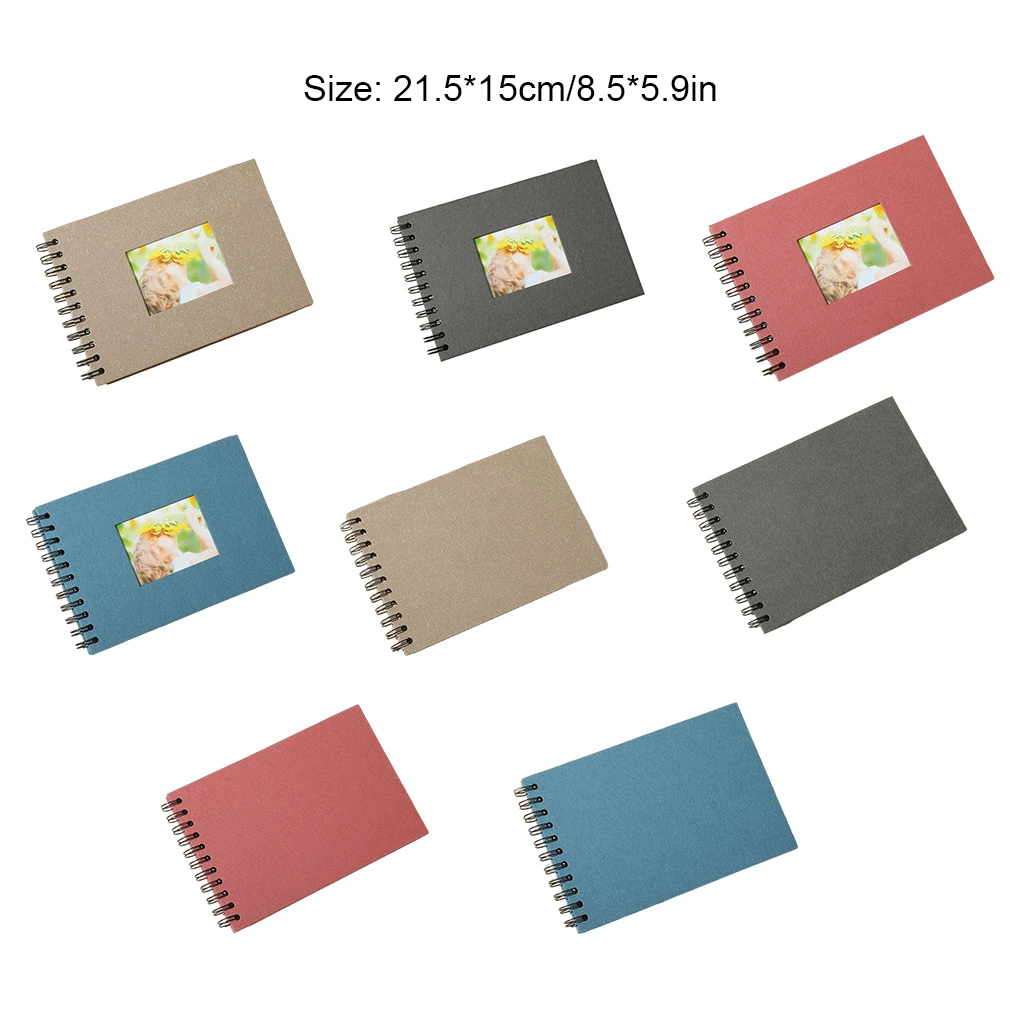 A5 Detachable Loose-Leaf Albums Personalized Photo Scrapbook Suitable for Travel Family Memory