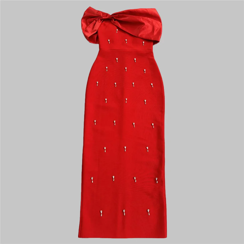 المرأة مثير الديكور ضمادة اللباس قبالة الكتف المرق...