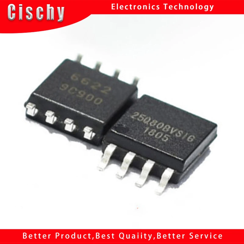 

10pcs/lot W25X80VSSIG W25X80VSIG 25X80VSIG W25Q80 W25Q80BVSIG W25X80 SPI FLASH 8MBit 1MB In Stock