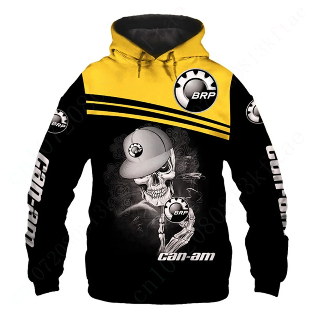 Can-am Clothing Harajuku Oversize Zip Hoodie 3D Printing Pullover Unisex Hoodies Casual Hoodies For Men Women Anime Sweatshirt