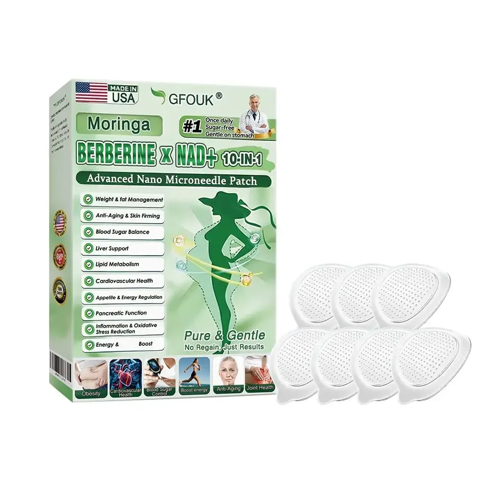 Patch amincissant nano microneedle berberine nad raffermissant corps_voghion.com