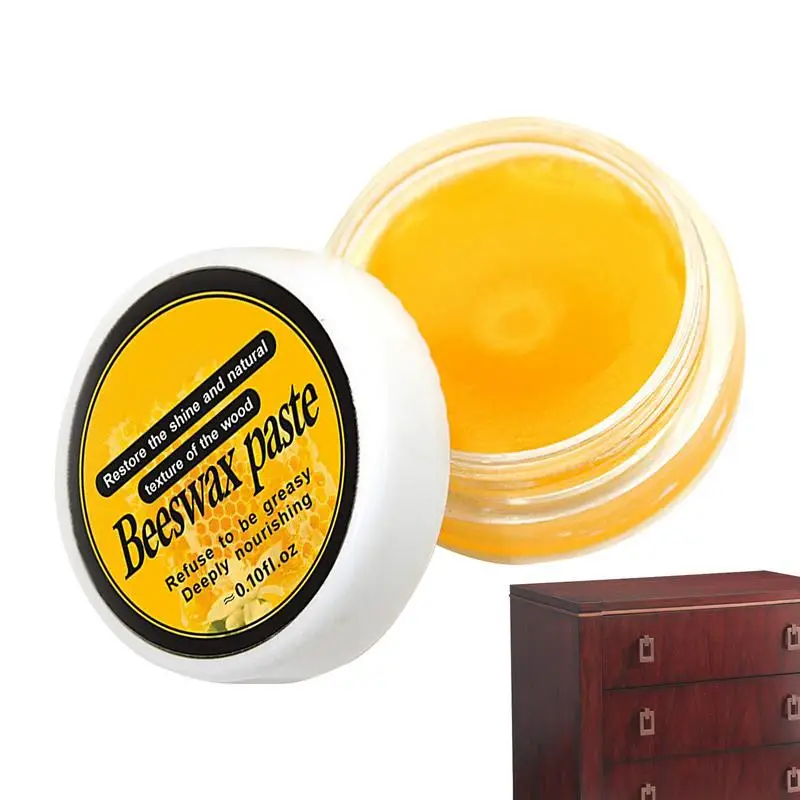 Wood Seasoning Beeswax Beeswax Wood Protector Natural Furniture Cleaner Protector 3g For Home Furniture