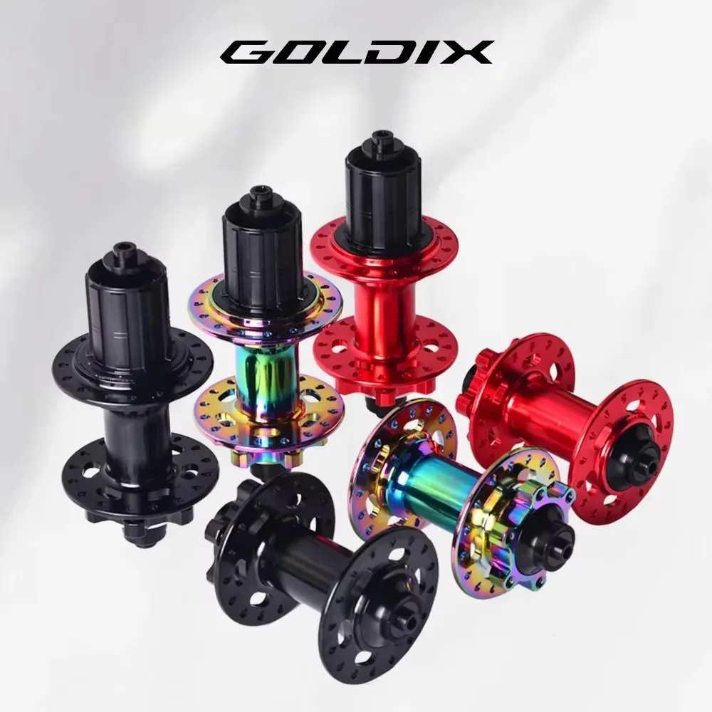 120 Click Hub 6 Bearing mountain bicycle hubs Front Rear 28 32 36 Holes QR Thru-axle Disc Brake Bicycle MS/XD Hubs 12Speed