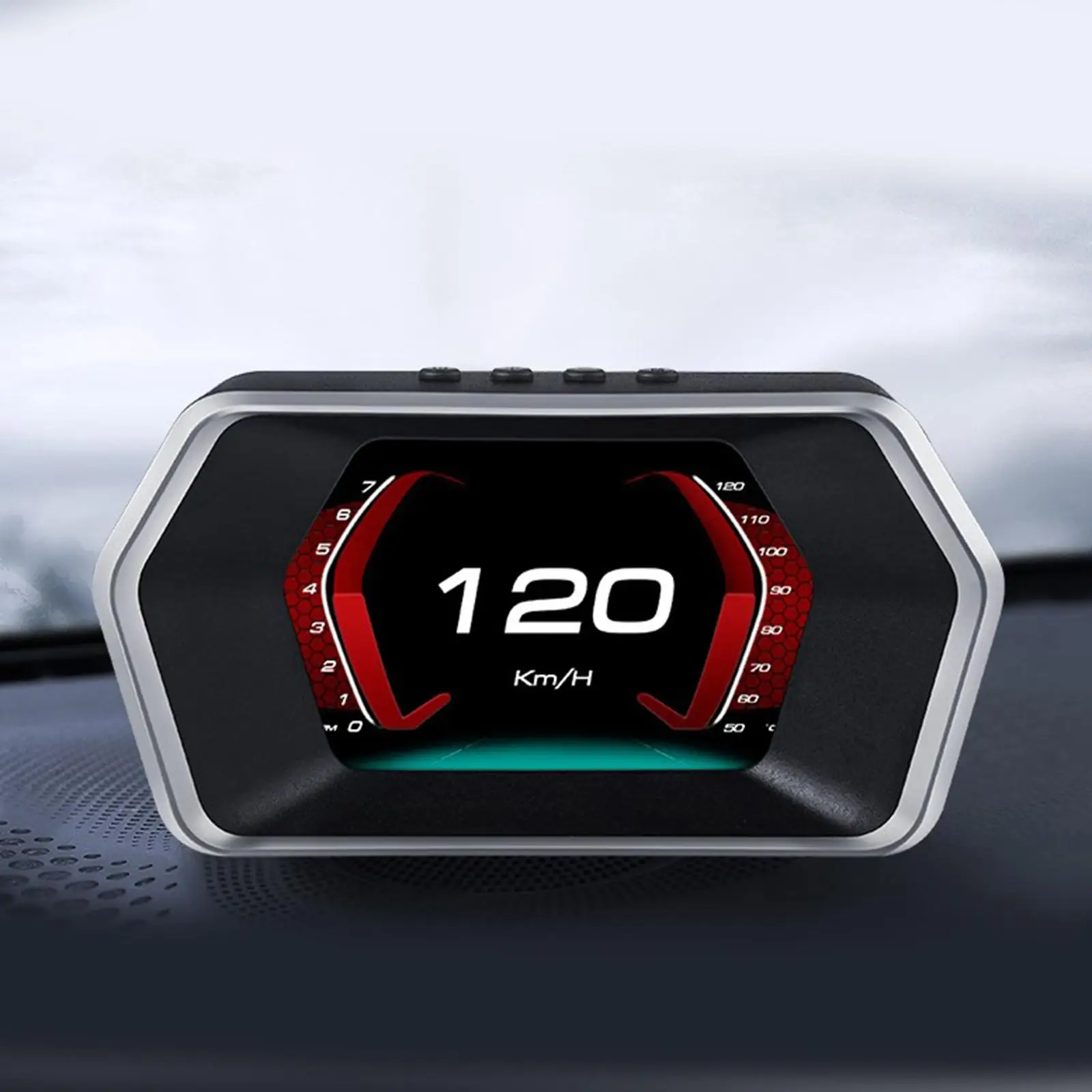 

Дисплей на лобовом стекле OBD2, спидометр, сигнализация, дисплей инструментов