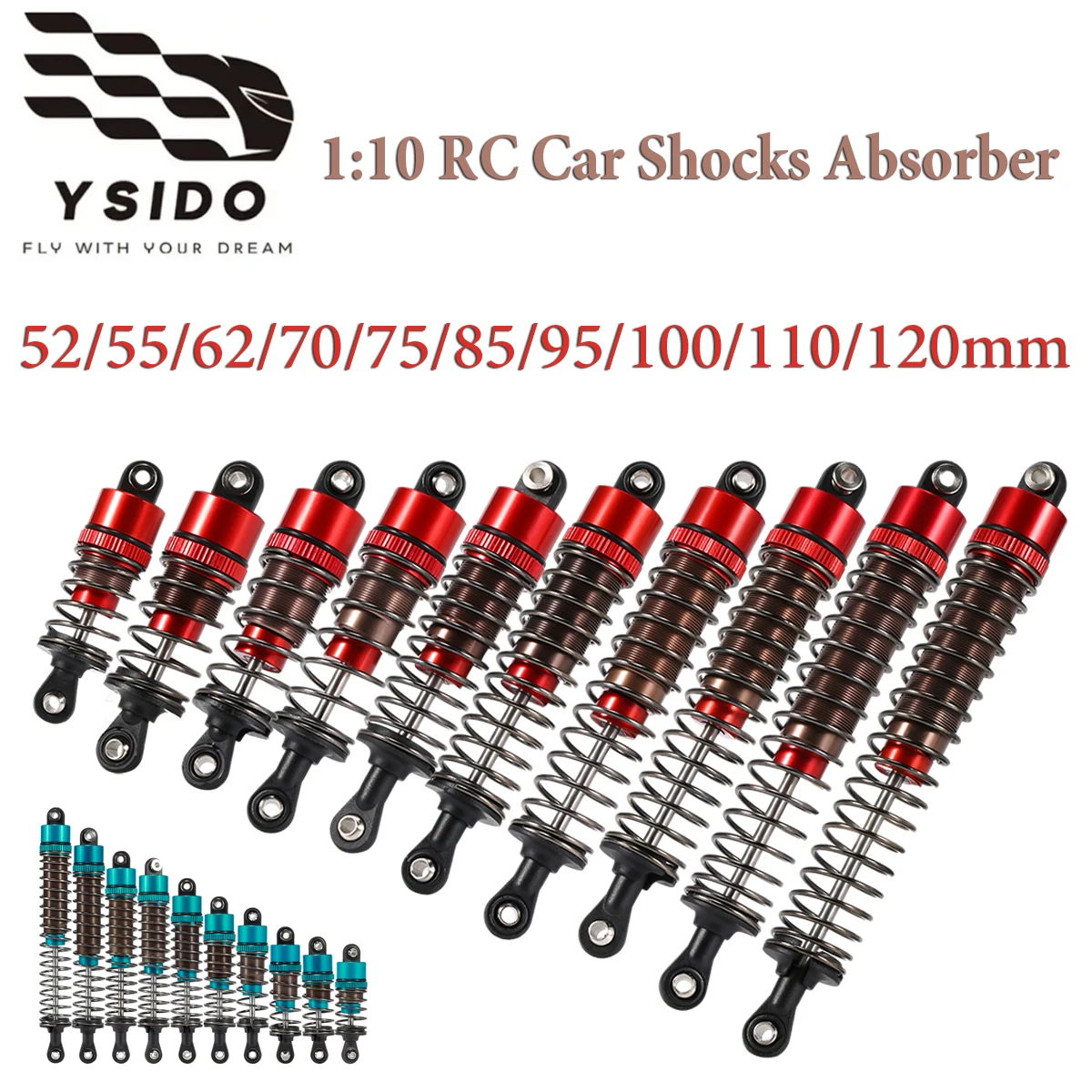 Premium Metal Shock Absorber Oil Damper