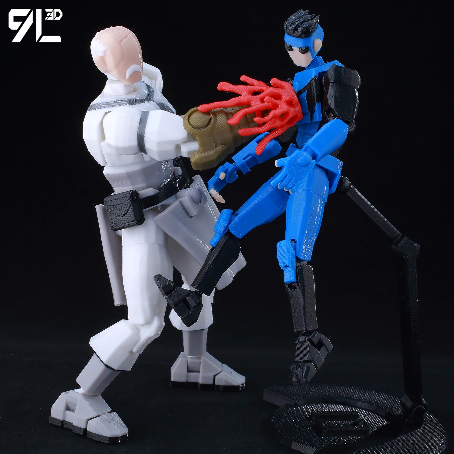 BIM フィギュア 9L3D Dummy13 3D Printed Toy Conquer VS Invincible Collectible
