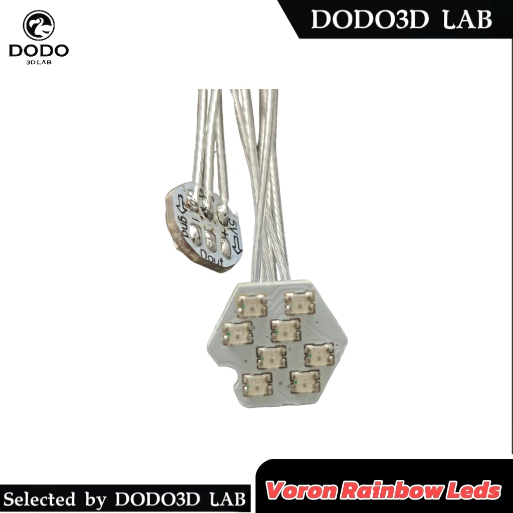 Voron 2.4 Trident 3D 프린터용 레인보우 RGBW Led PCB DIY STEALTHBURNER LED 키트