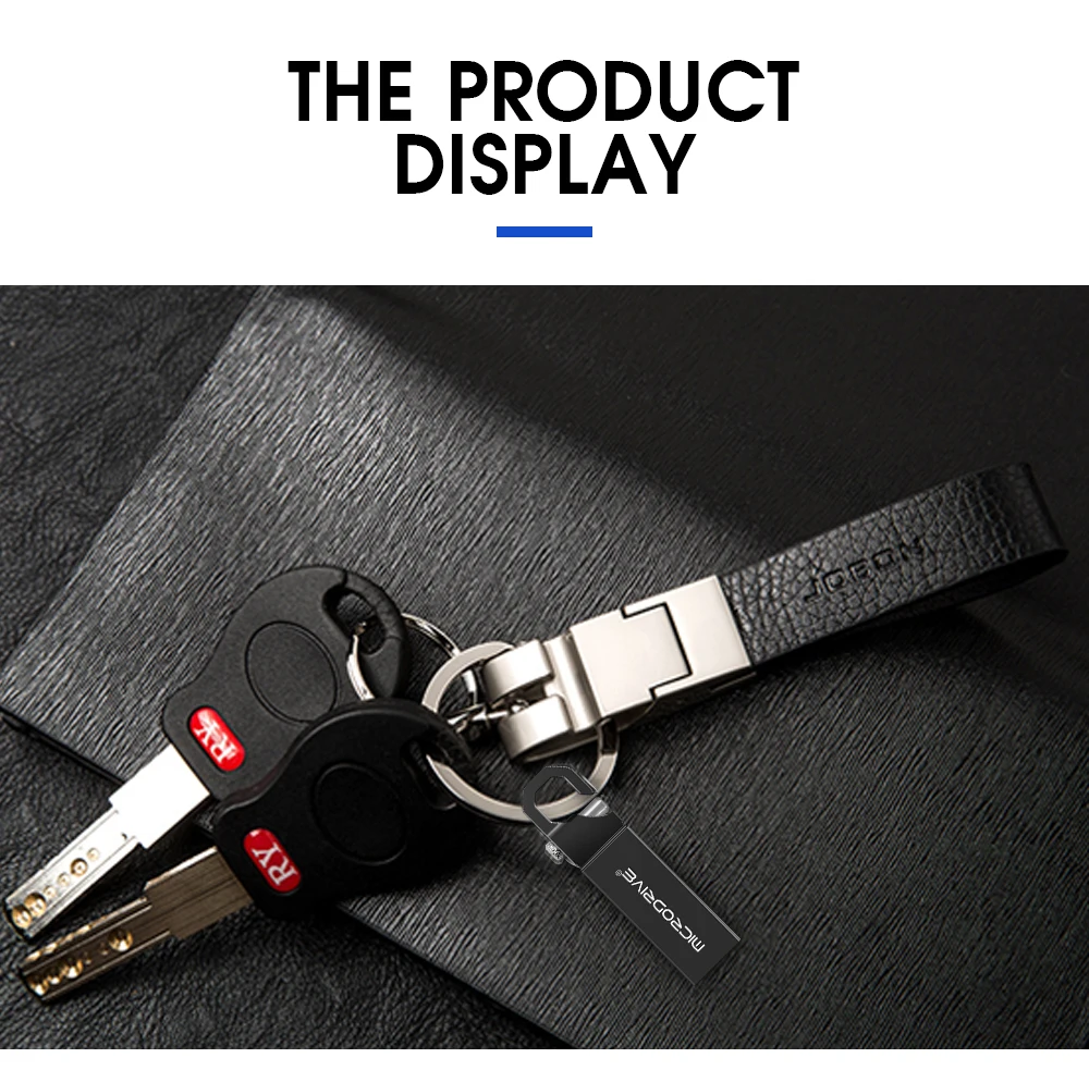 Mini Metal USB Flash Drives 128GB 64GB High Speed Memory Stick Golden Silver Pen Drive 32GB 16GB Creative Business Gift Pendrive