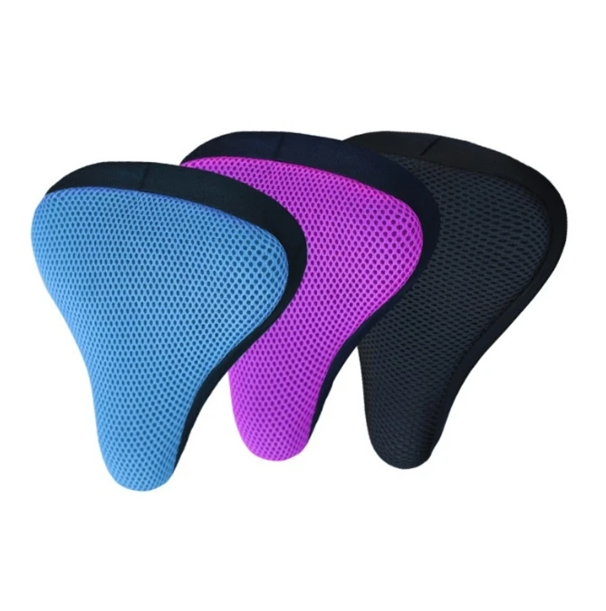 Bicycle Saddle 3D Soft Bike Seat Cover Cycling Silicone Seat Cushion