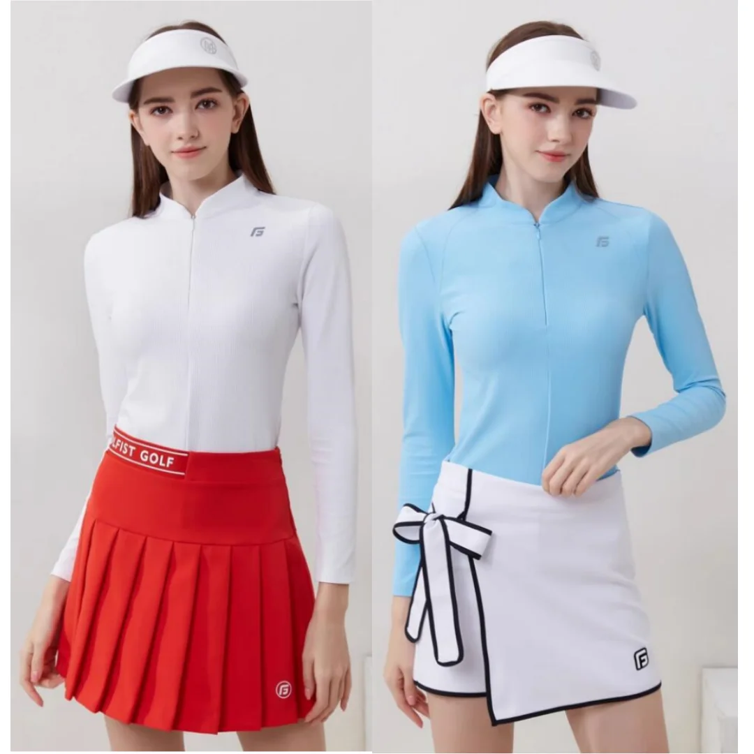 

Spring and Autumn New Golf Tennis Long sleeved Quick Drying jersey Outdoor Sports Leisure Slim Fit Sports GOILF Women's Soccer