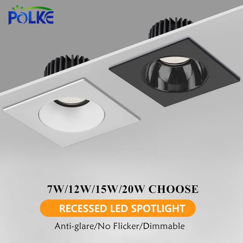 Downlight Modern Led Light Lamp Embedded Led Ceiling Light Indoor Ceiling Led Spot Light Anti