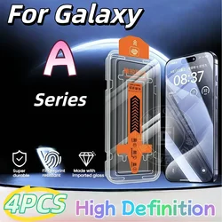 Premium Tempered Glass Screen Protector Kit - 4 Pack - Galaxy A03 Core