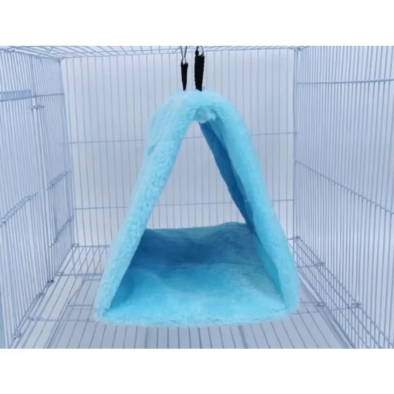 Fashion Pet Bird Parrot Cages Warm Hammock Hut Tent Bed Hanging Cave for Sleeping and Hatching Bird Tent  House Bird Cage