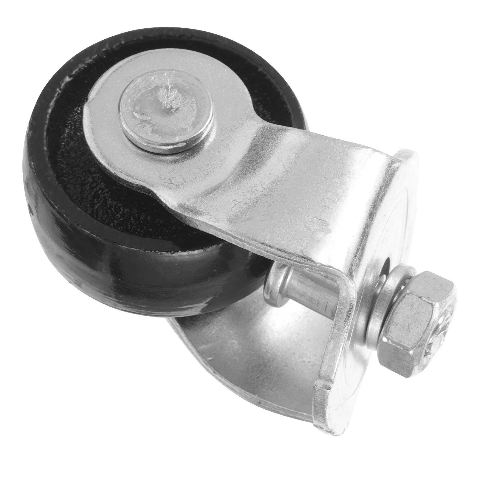 

Jack Front Wheel Swivel Caster Floor Wheels Replacement Horizontal Casters Cart for Garage Steel Supplies