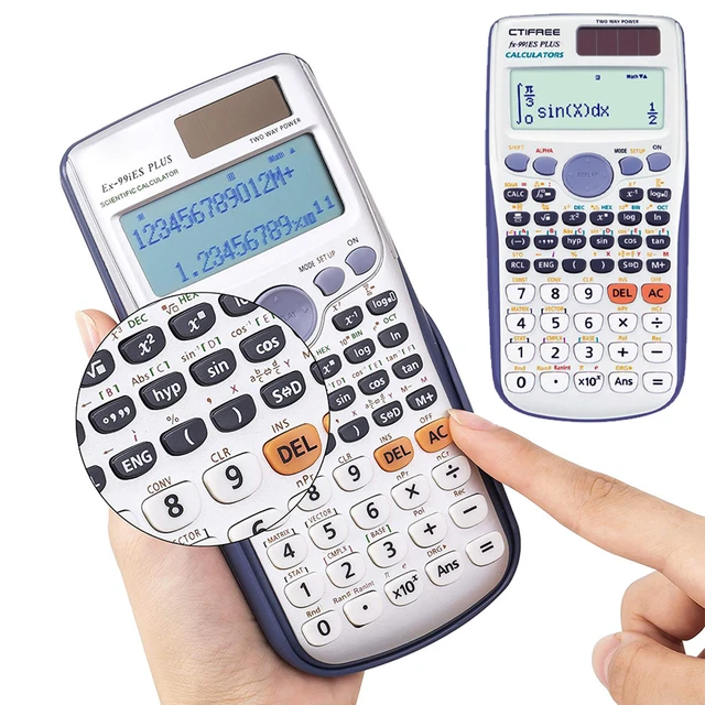 CES Tonysa Calculatrice Scientifique Portable, Student Handheld Calculatrice  Multifonctionnelle Avec 417 Fonctions Pour Les Etudiant - Cdiscount  Beaux-Arts et Loisirs créatifs