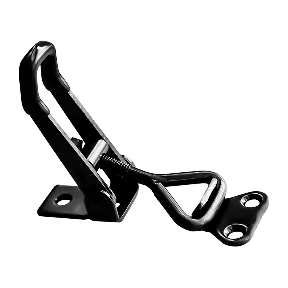 Description Picture 3 of itemToggle Clamp Toggle Latch Catch Adjustable Cabinet Boxes Lever Handle Lock Hasp For Home Sliding Door Furniture Hardware