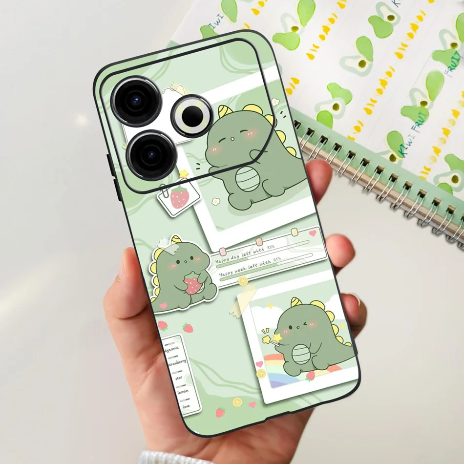 Elegant Printing Soft Silicone TPU Phone Case