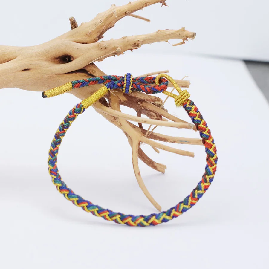 جديد فريد الرجال محظوظ الأحمر الموضوع سوار الصف أ...