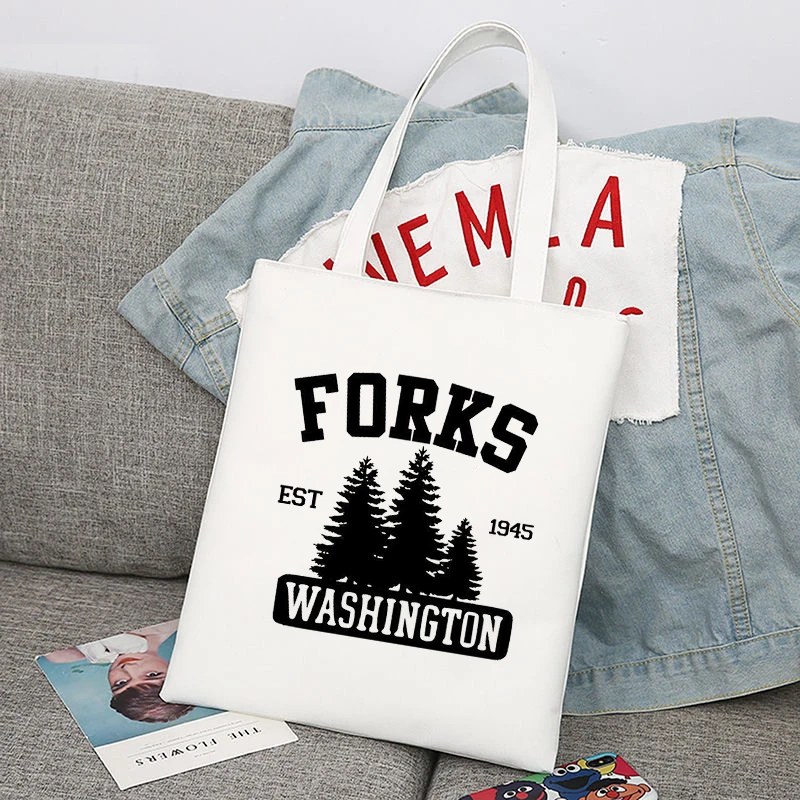 The Vampire Diaries Shopping Bag Tote Canvas Bags Shoulder Handbag tote bags,canvas bags,canvas bag,shopping bag