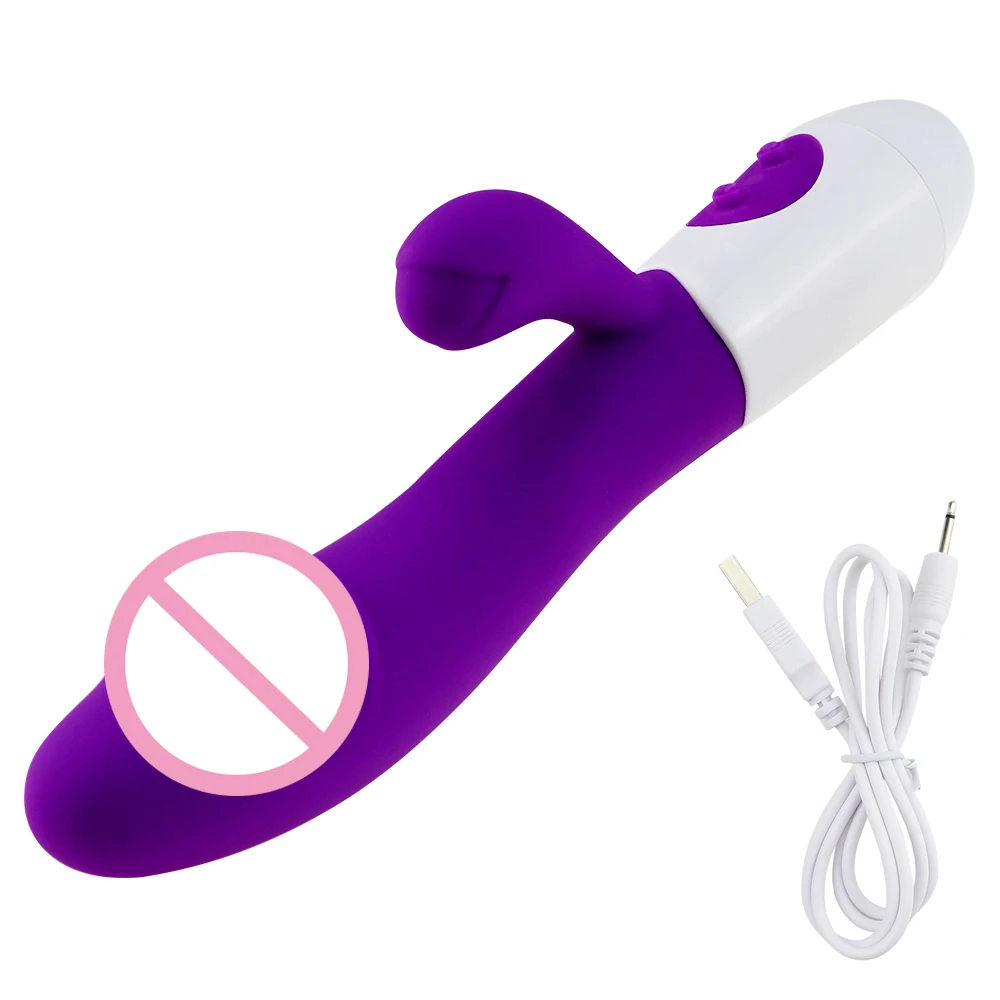 Realistischer Rabbit Vibrator Mit G-punkt Und Klitoris Stimulation_voghion.com
