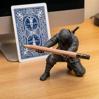 3D Printed Cool Organizer Ninja Pen Holder Miniature Pen Stand Creative Gift Ornament Modern Desktop Decoration Parts 6