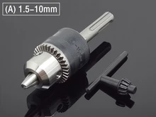  1PC 2-13MM /1.5-10MM Metal Sleeve  Drill Chuck Drilling Quick Change Bit Adapter Converter SDS Adaptor Hardware Tool Accessories 