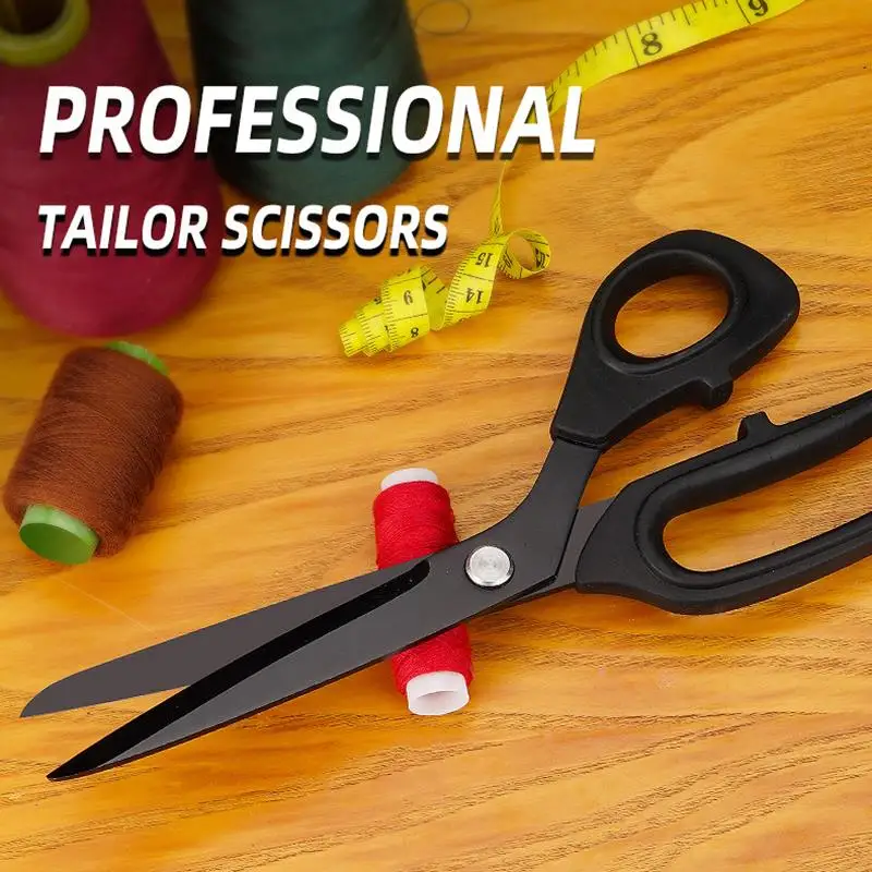 Stainless Steel Tailor's Scissors For Fabric Needlework Cloth Craft Sewing Embroidery Garment Cutting Tool Sewing Shears