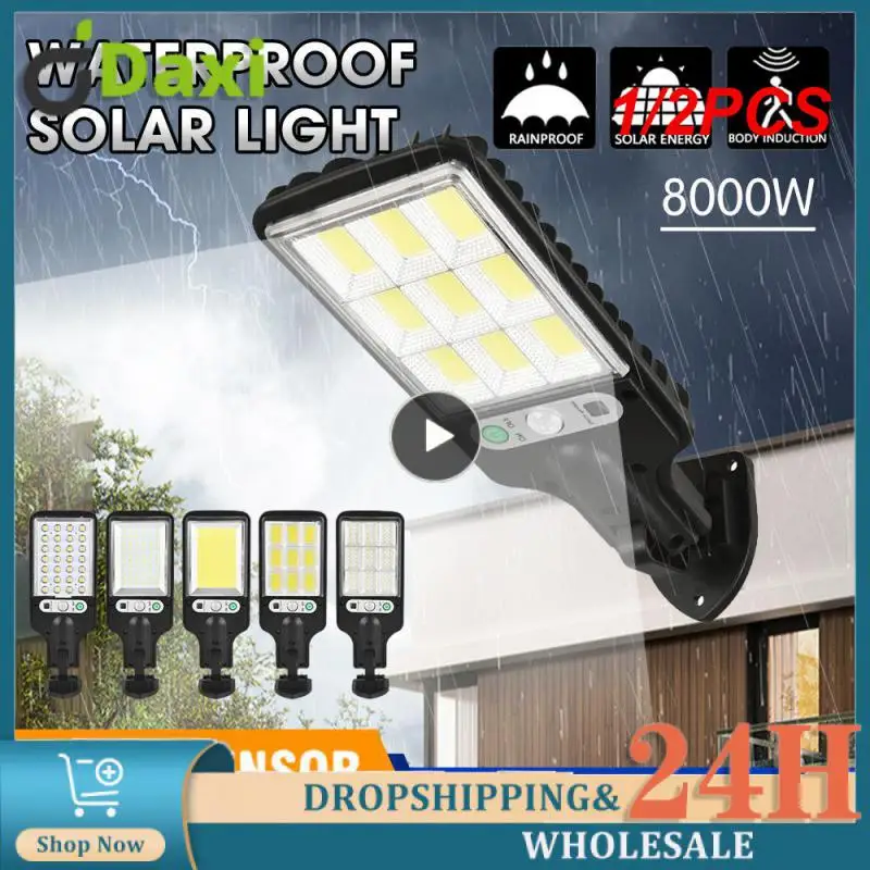 

1/2 шт., водонепроницаемый датчик движения, 3 режима освещения