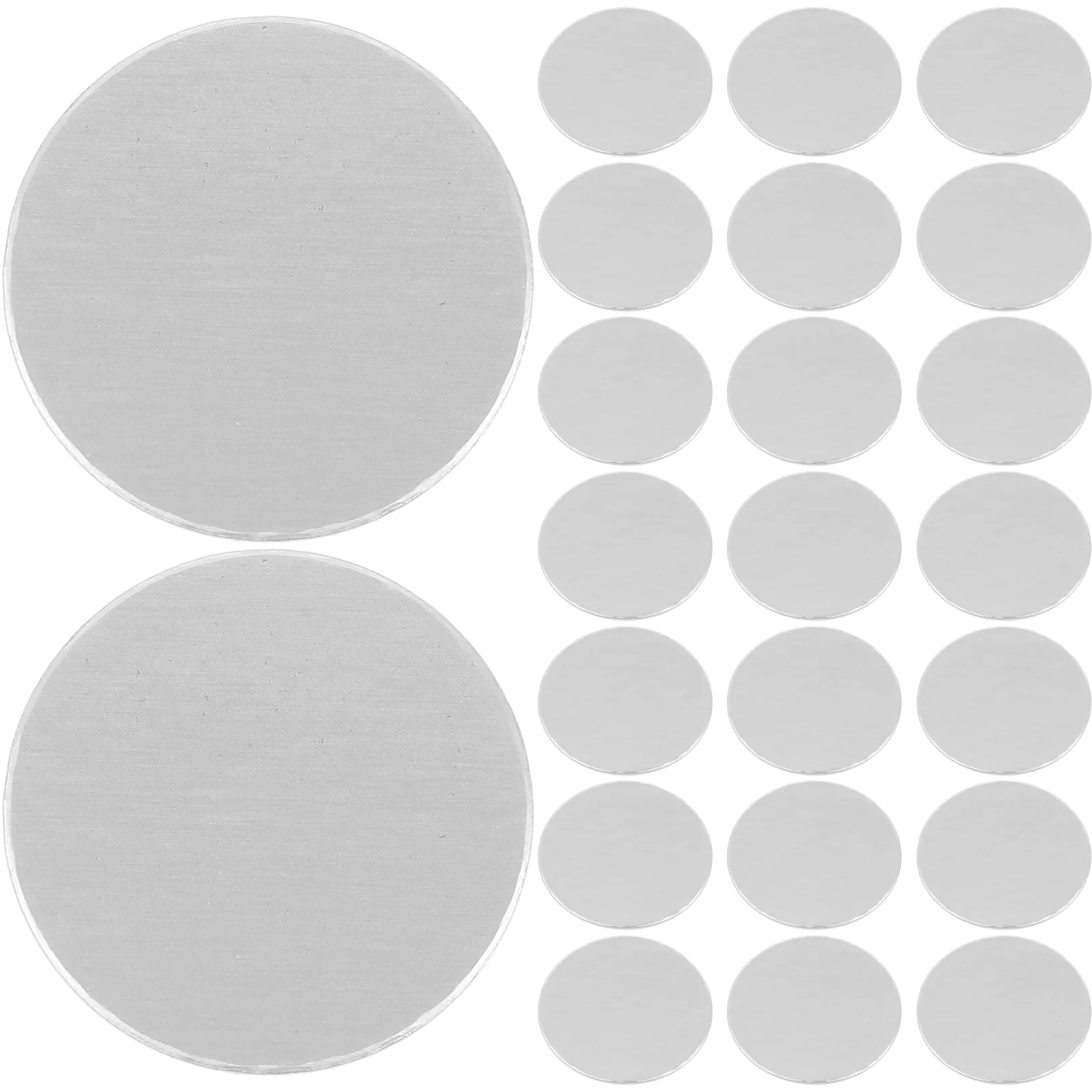 

500Pcs Aluminum Foil Seal Gasket for Bottles Containers Foil Seal Pad Bottle Lid Foil Liners