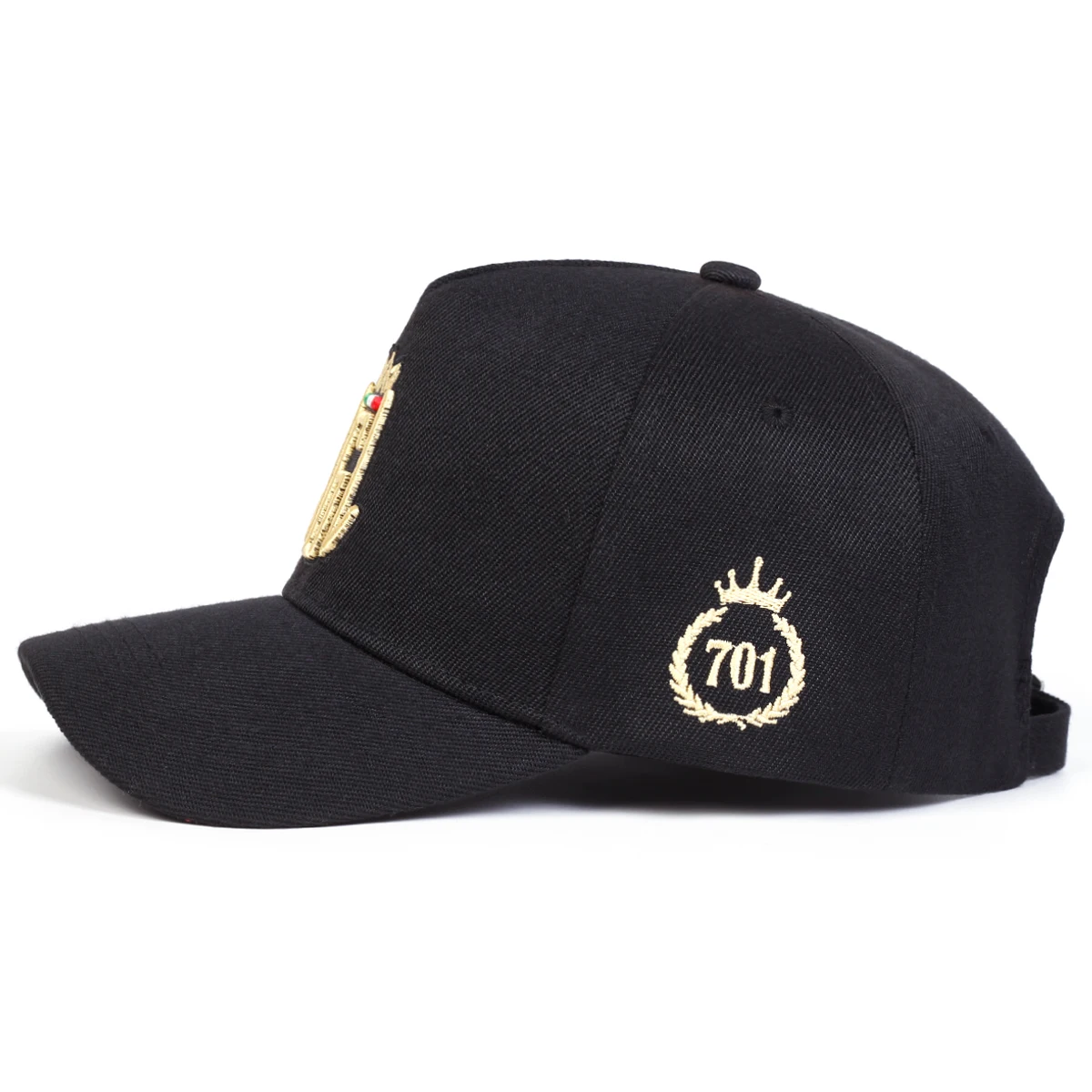 Unisex Crown Letter 6, Stickerei-Baseballkappen, Frühling und Herbst, im Freien, verstellbare Freizeithüte, Hip-Hop-Sonnenschutzhut, Sportkappe – Detail 3