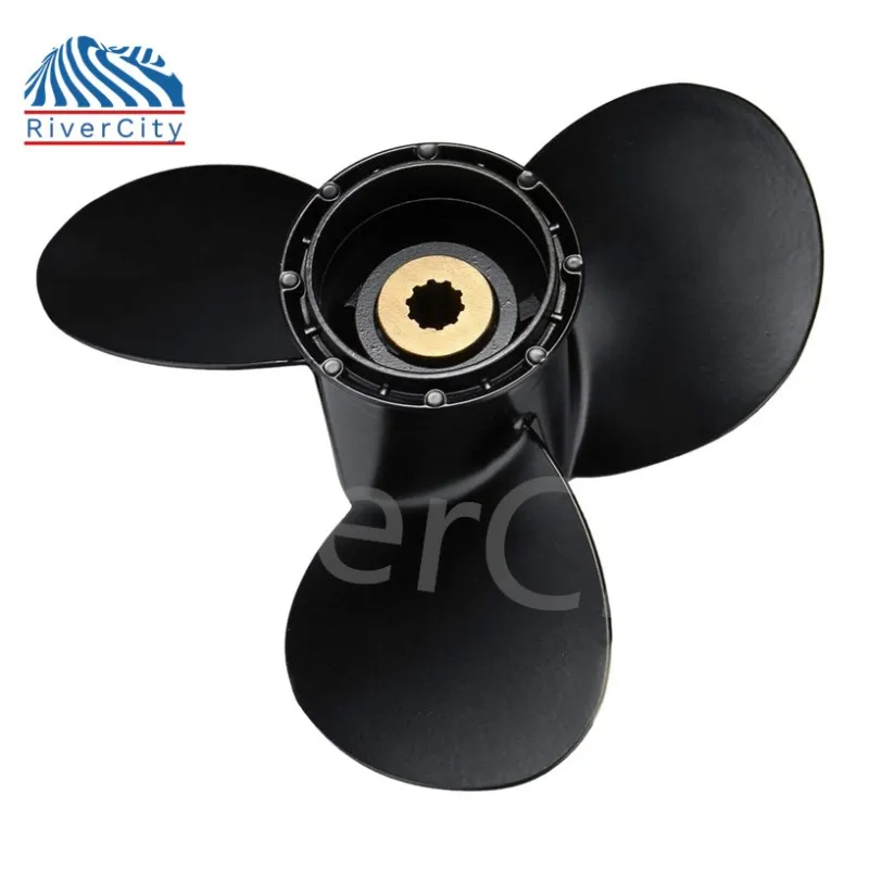 Elica Per Motori Fuoribordo Honda 8-20HP In Alluminio, 9 1/4x9, 8 Denti, Rotazione Destra