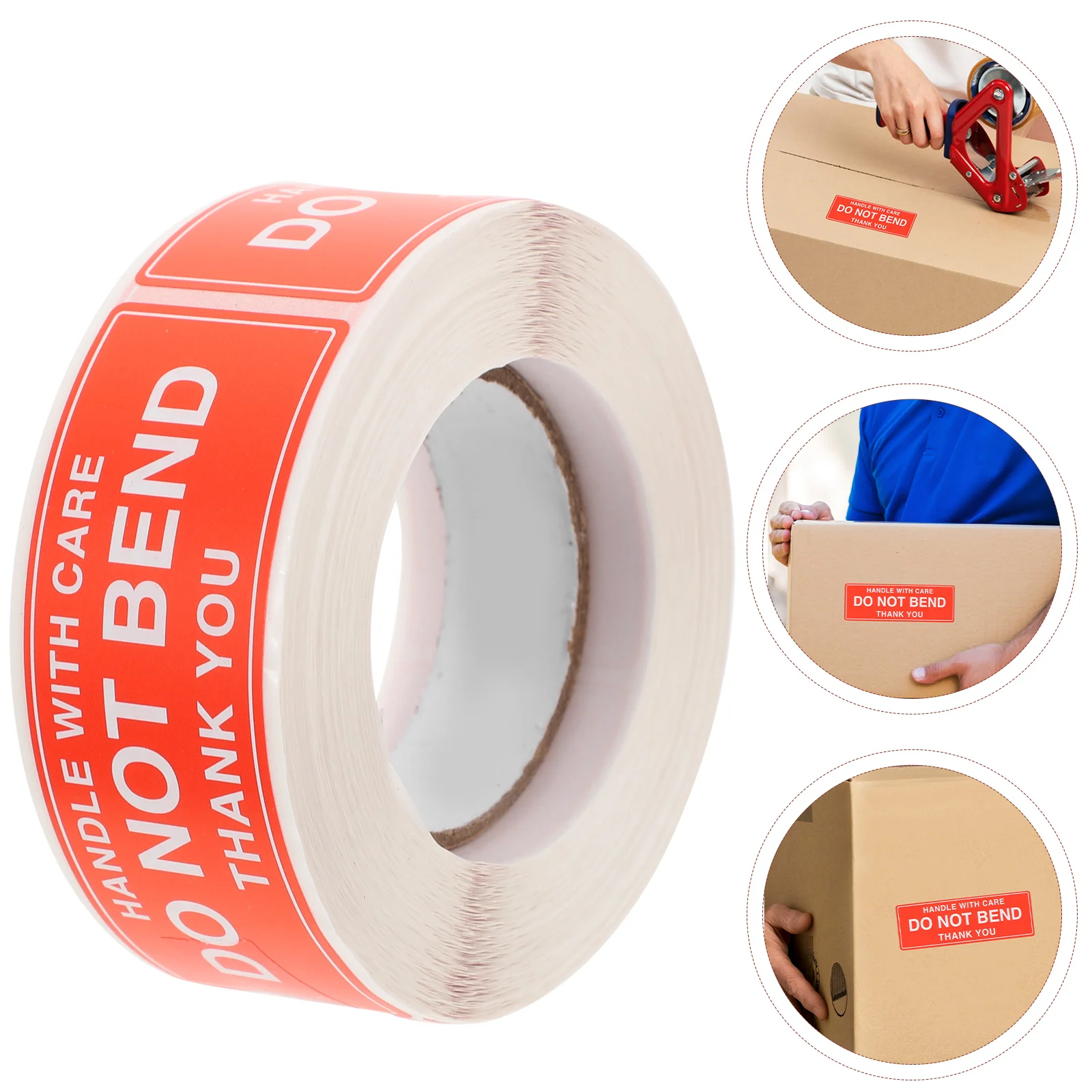 

Do Not Bend The Label Packing Stickers Shipping Warning Package Labels Decals Caution Adhesive Care Red Tags