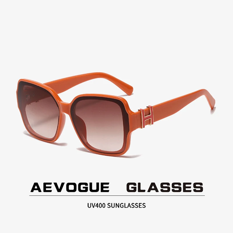 

AEVOGUE 2023 New Women's Sunglasses Shades Spectacle Accessories Women Eyewear Fashion Glasses Frame Men UV Outdoor AE1481