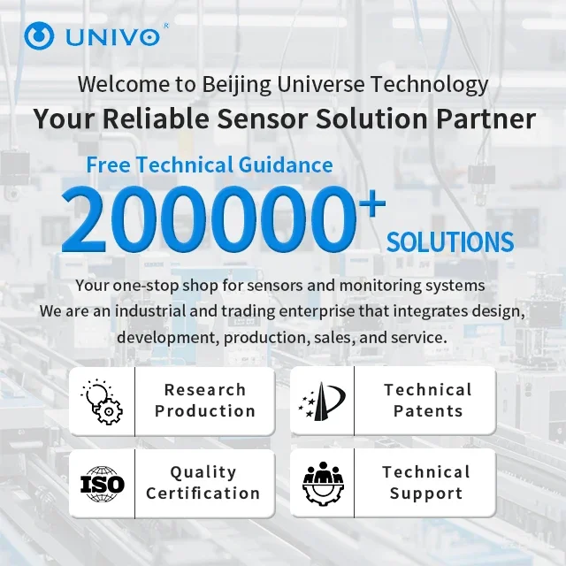 UNIVO UBIS-526 2축 경사계 초고정밀 디지털 전자 각도 틸트 센서 (자동차, 트럭용) RS232/485 산업용
