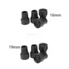 4 Pcs Anti Skid Rubber Walking Stick Ferrules Crutch Bottom Pads Heavy Duty Cane Bottom Ends Protector Spare Replacement 1