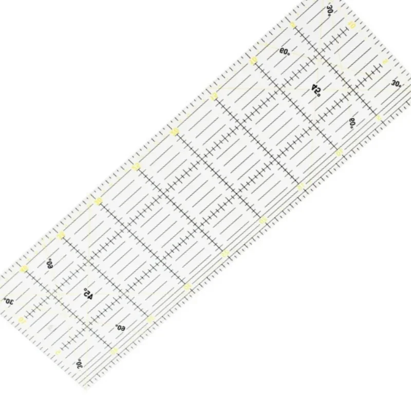 Dibujo De Costura Rectangular Con Forma De Regla De Medida A | Cuotas